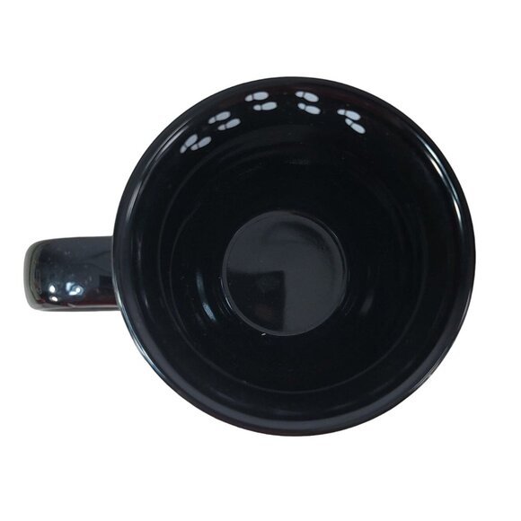 Harry Potter Hogwarts Marauder's Map Mug Black 16oz Footprints Proud To Present - Picture 7 of 11